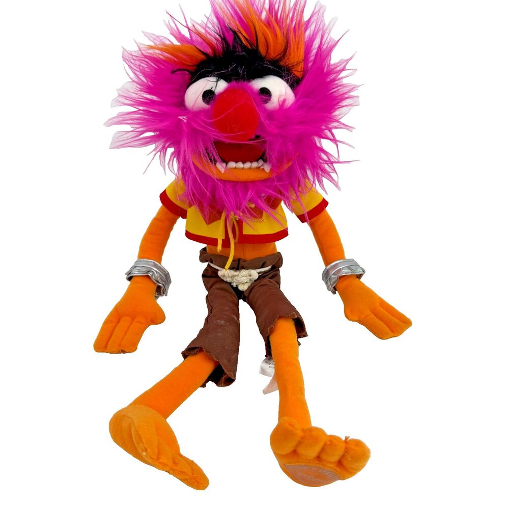 Disney Store The Muppets Animal Plush 18" Stuffed Toy Authentic Patch 17"